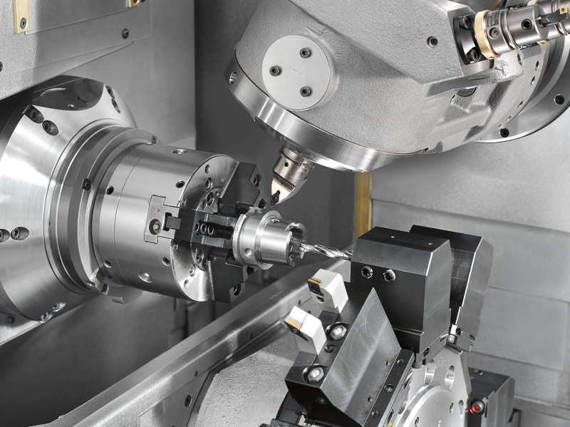 CNC machining workshop